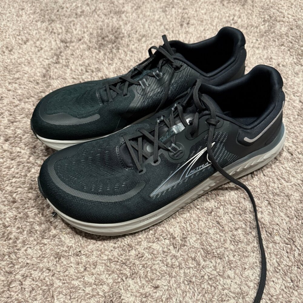 Altra Paradigm 7 Black FootShape Running Shoes Mens Size 13